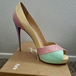 Striped Christian Louboutin